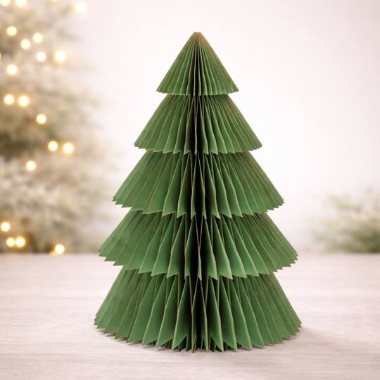 Melrose 16.5" Layered Paper Tree Décor